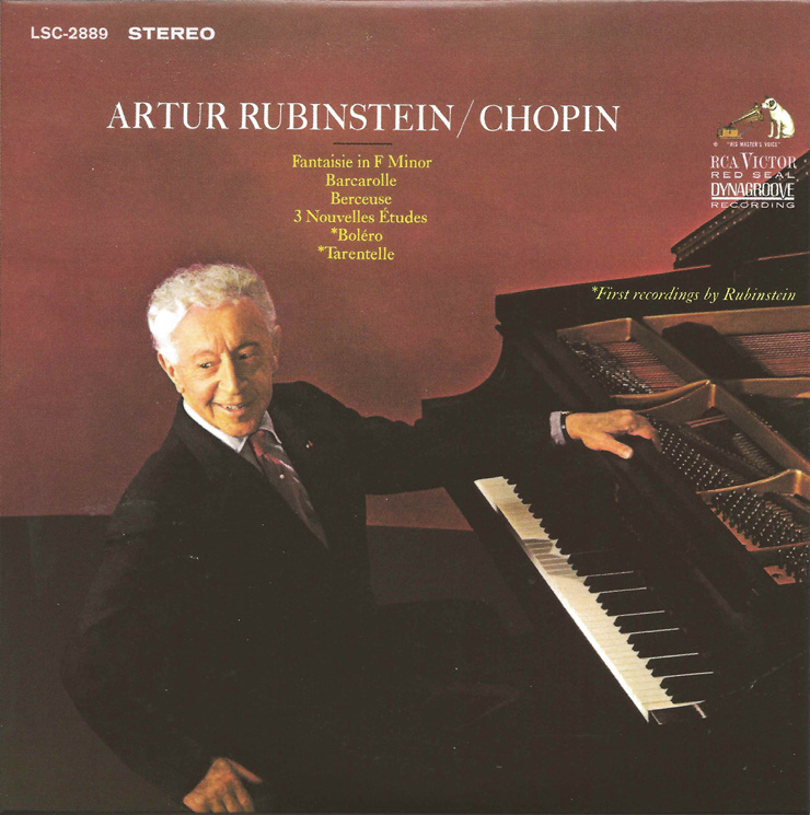 Rubinstein, The Complete Album Collection (142 CDs), cover, CD # 94